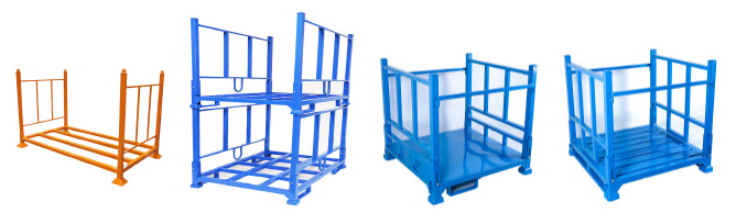 Pallet Stacking Rack  For fabric roll storage