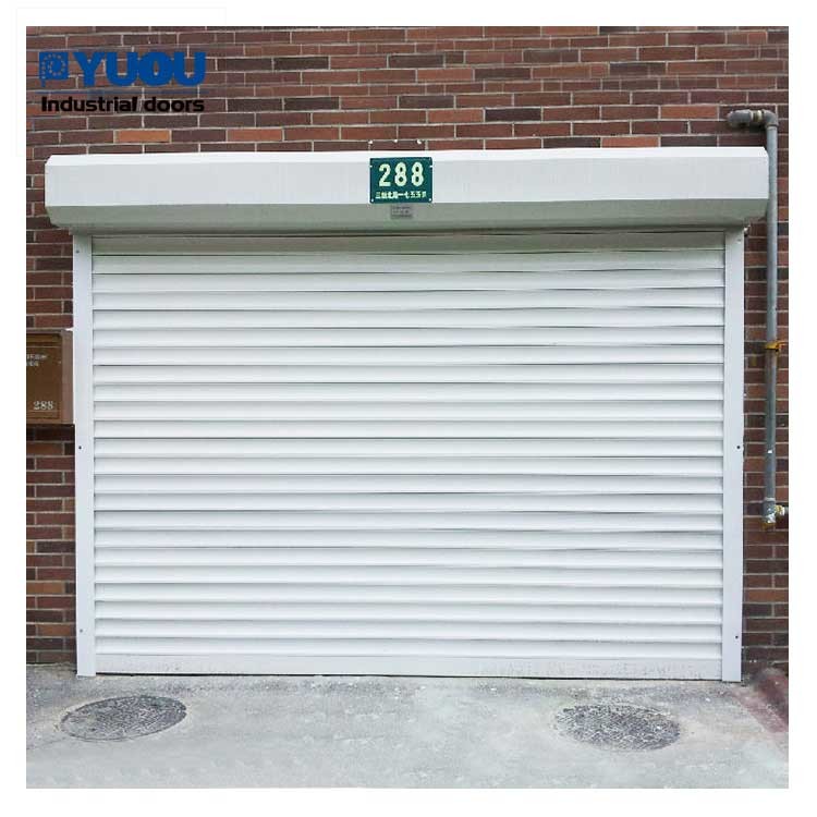 Industrial Motorized Aluminium Roller Shutter Doors 12m/Min Speed 32mm 42mm Slat