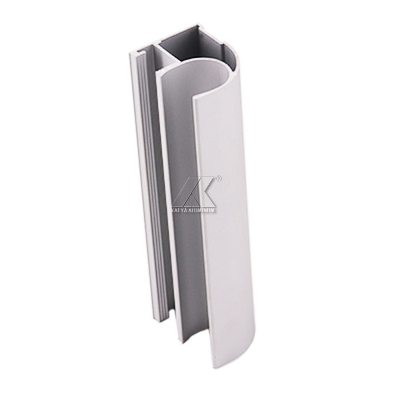 Matt Sliding Door Extrusion Wardrobe Aluminium Profiles 6063 T5 Alloy