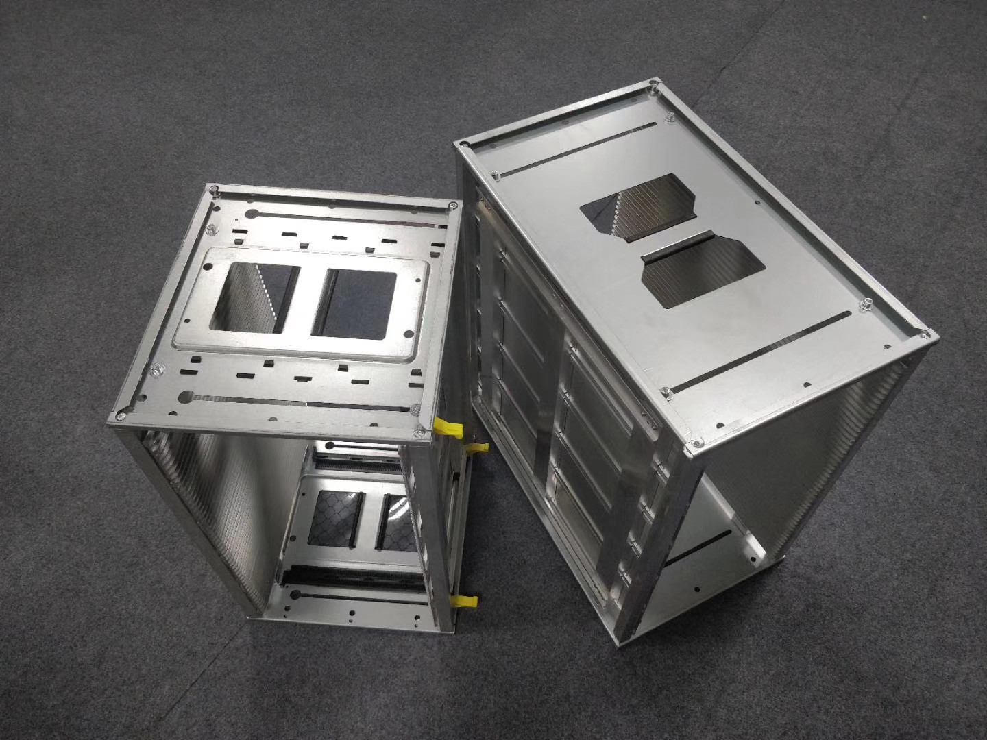Size Customized Aluminum Alloy ESD SMT Magazine Rack Screw Adjustment