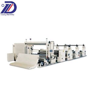 Youdeng cheap price 1880 rewinding machine paper towel processing equipment