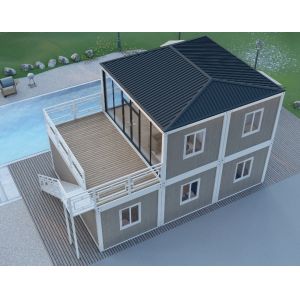 Double Storey Single Family Fast Assembly Container House
