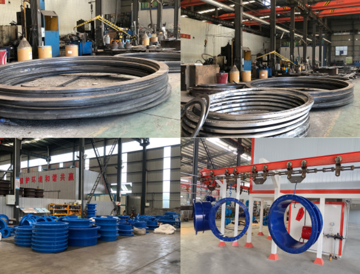 Wide Range Universal Coupling DN250 PN16 Flange Adapter Stainless Steel Compensator Dresser Expansion Bolt Joint