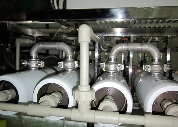 High pressure pump sea water reverse osmosis plant 2400 m3 / day