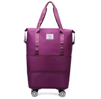 Large Capacity Carry-On Bag Universal Wheel Multifunctional Travel Bag Multi