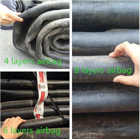 Inflatable Rubber Balloon Marine Ship Launching Air Bags For Barge Docking