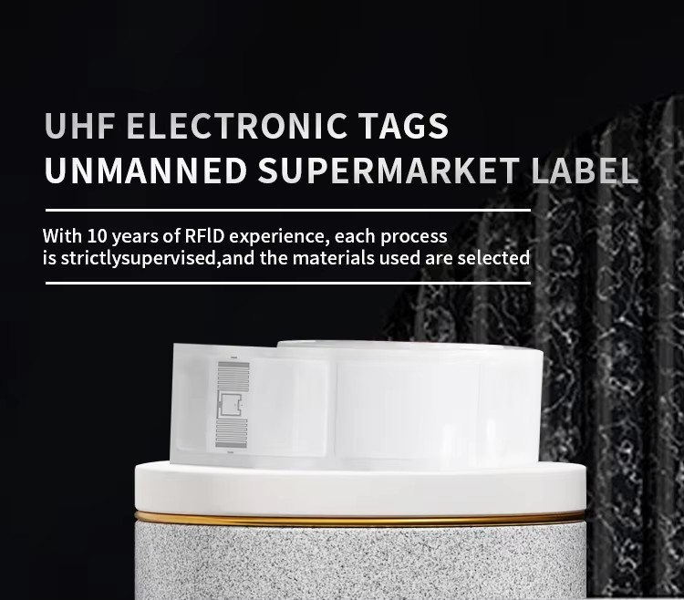 RFID UHF Tag Unmanned Supermarket Management Anti-counterfeiting Anti-theft Label Wet Inlay