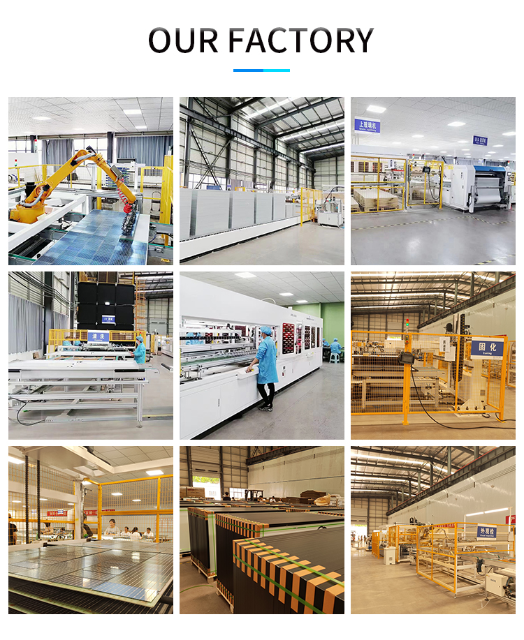 Industrial Renewable Energy Solar Panel 650W 660W 670W Carport Solar Panel
