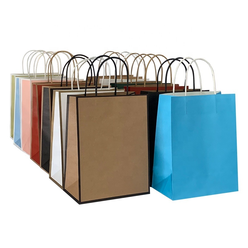 Competitive Price Fully Automatic Roll Fed Carry Promotion Gift Shopping Paper Bag Making Machine