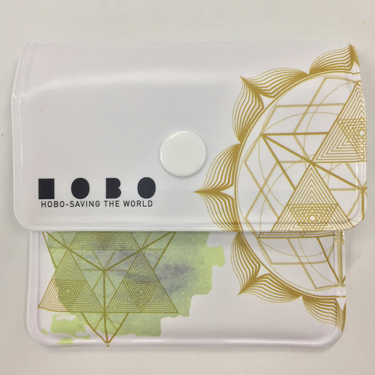 Custom made plastic eva portable pocket ashtray for environment protection