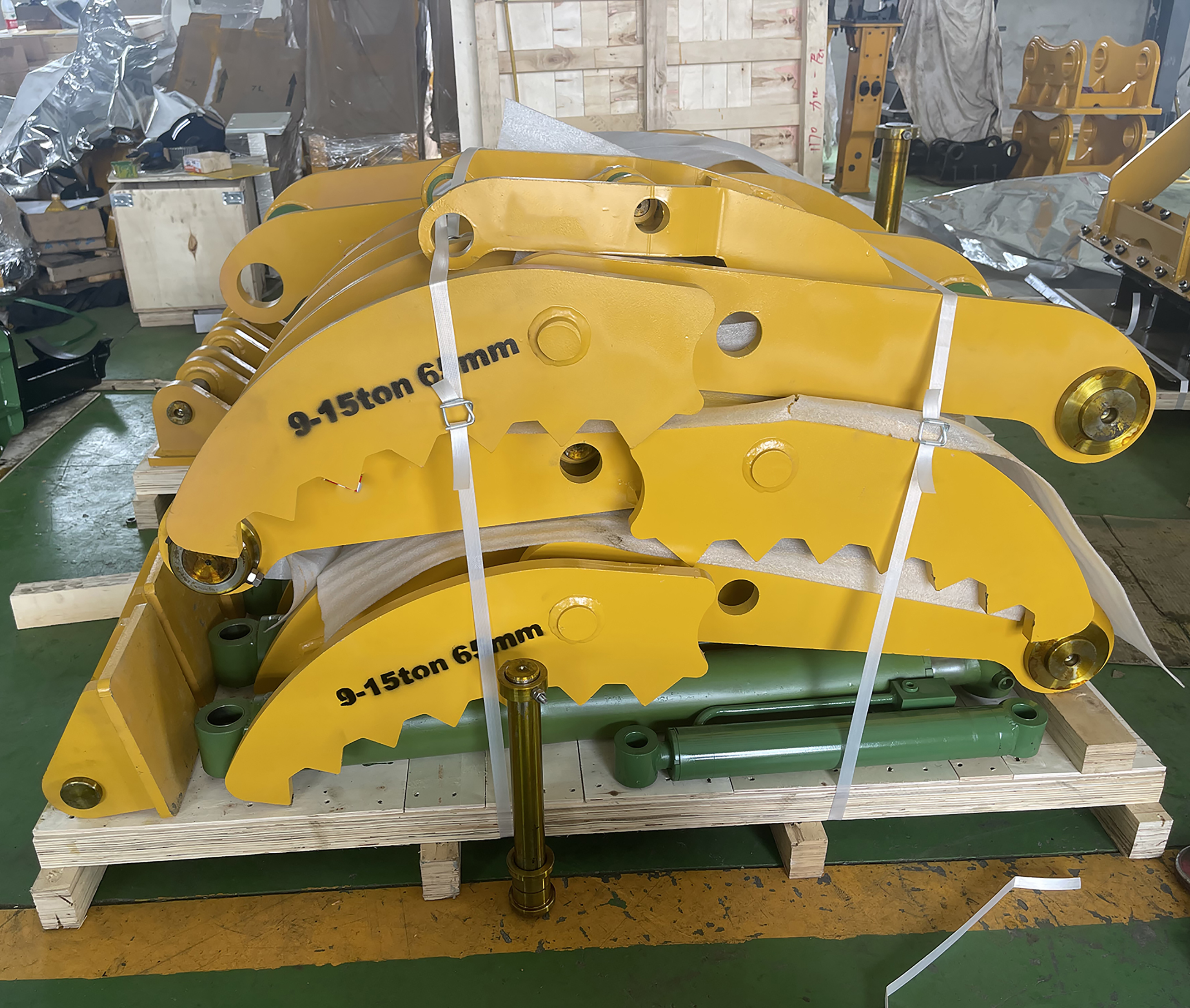 EX100-1 Excavator Hydraulic Thumb Construction Machinery Attachments