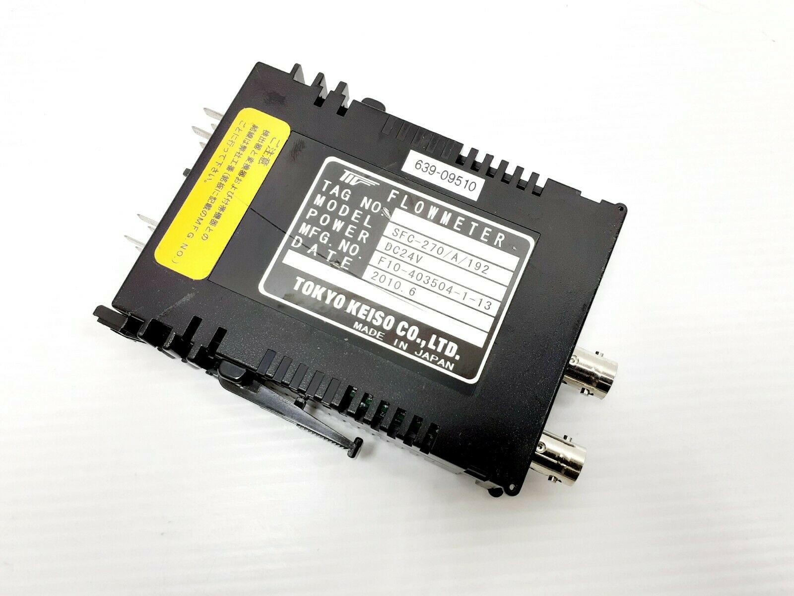 KEISO SFC-270A192 Tokyo Ultrasonic Meter Flow Detectors Authentic