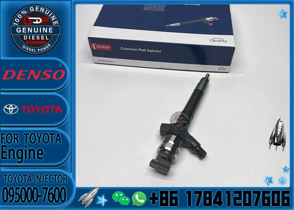 Nozzle Injector 095000-6900 23670-09200 095000-7600 23670-0R160 Diesel Fuel Engine Injector for Toyota Avensis 2.2 D 2AD