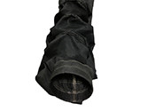 Industrial Felt Dust Collector Bags Excellent Hydrolysis Stability Singed Finished