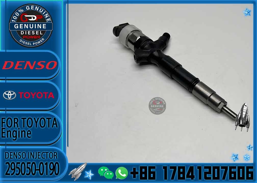 Common Rail Injector 2950500190 295050 0190 New diesel injector Assy 295050-0190 for Toyota Hiace