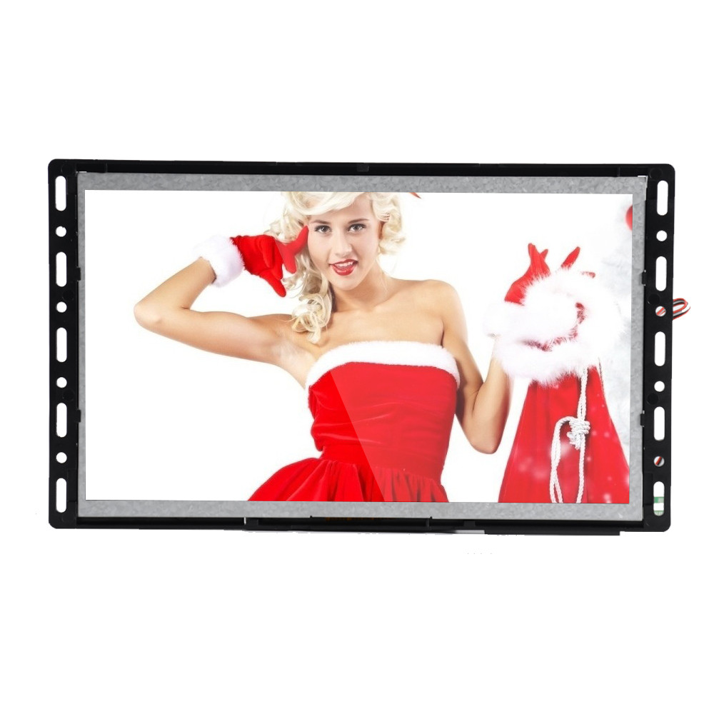 Commercial Advertising Wall Mount Lcd Display , 10 Inch LCD Monitor Open Frame