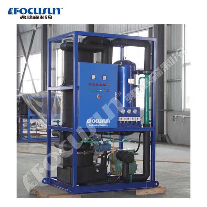 Upgrade Your Ice Production with Focusun 5T Tube Ice Machine and Bitzer Compressor