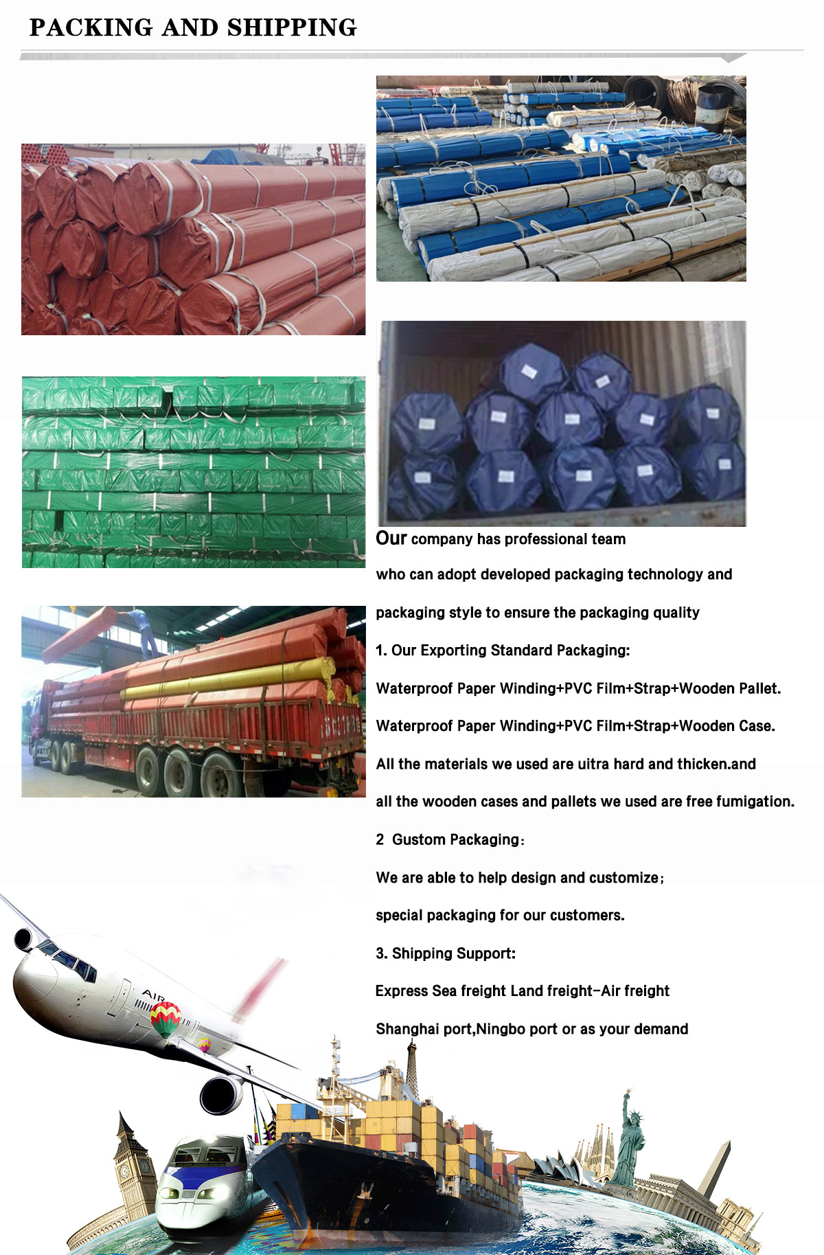 High-Performance Stainless Steel Pipe Tube 201 202 304 316 316L