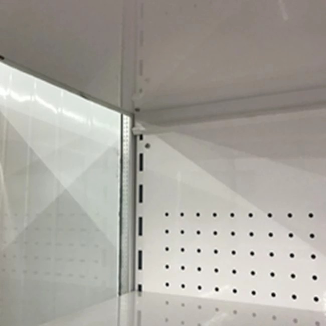 Green & Health Supermarket Island Freezer With Sliding Glass Door For Frozen Food