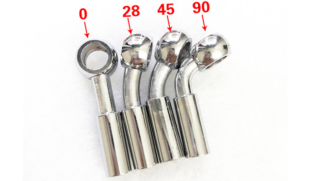 M10 Ball Head Auto Or Motorcycle Brake Hose Ending Ends Fitting Used On 4X4 Racing Auto Motorcycle Brake System
