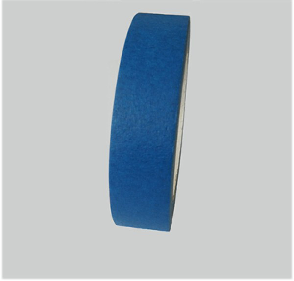 Crepe Paper Coloured Adhesive Tape No Residue Solvent Resistant Automotive Painting