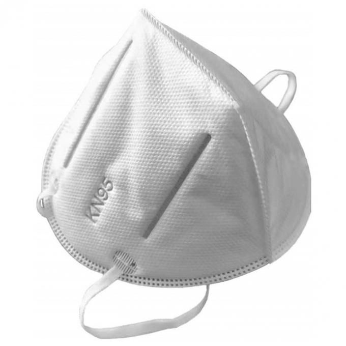 Safe Soft N95 Face Mask , N95 Surgical Mask High Elastic Environment Friendly