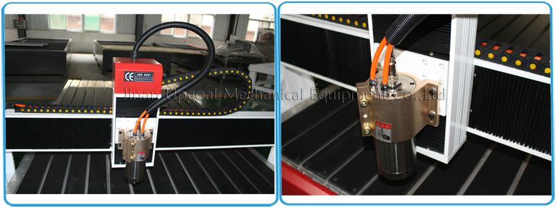 2.2kw water cooling spindle & aluminum T slot working table