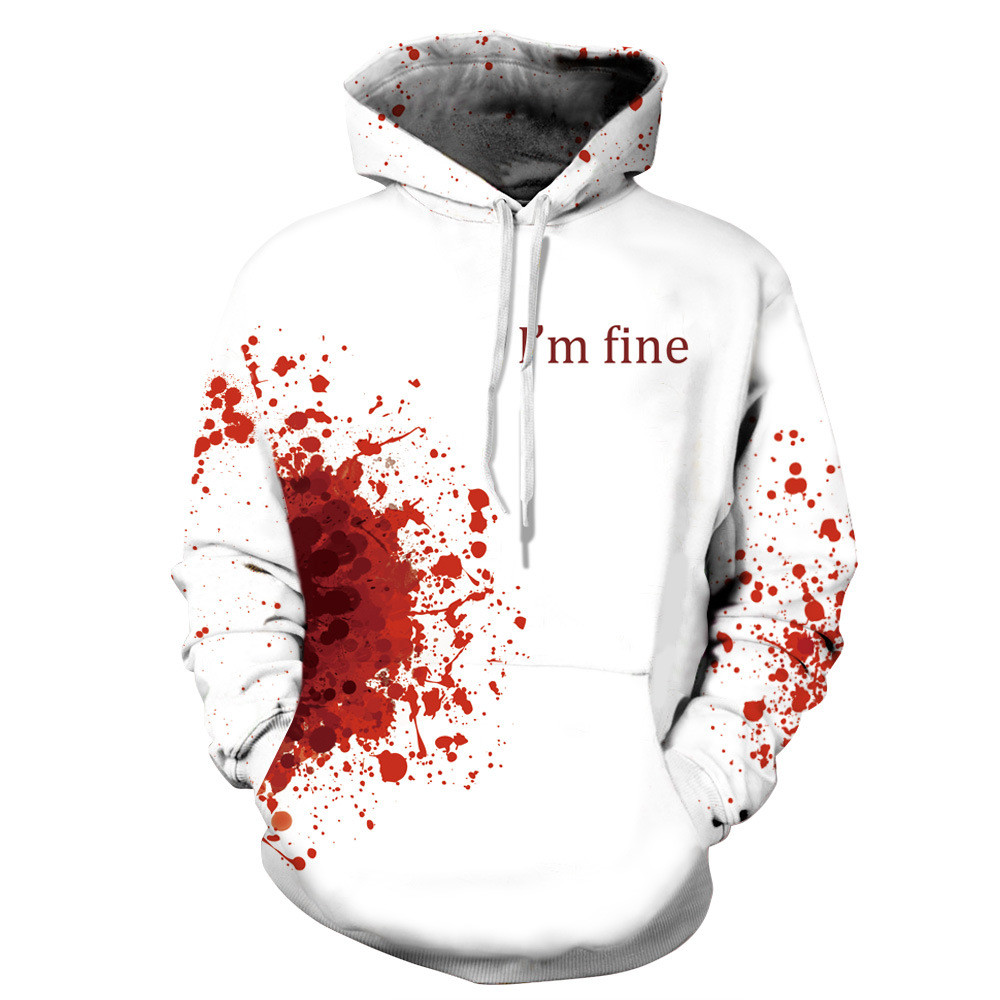 Machine Washable 3d Sublimation Printing Hoodie Blank Fleece Pullover Multicolor