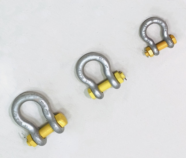 RR-C-271D 0.75'' WLL 4.75 Tons Pin Bow Shackle