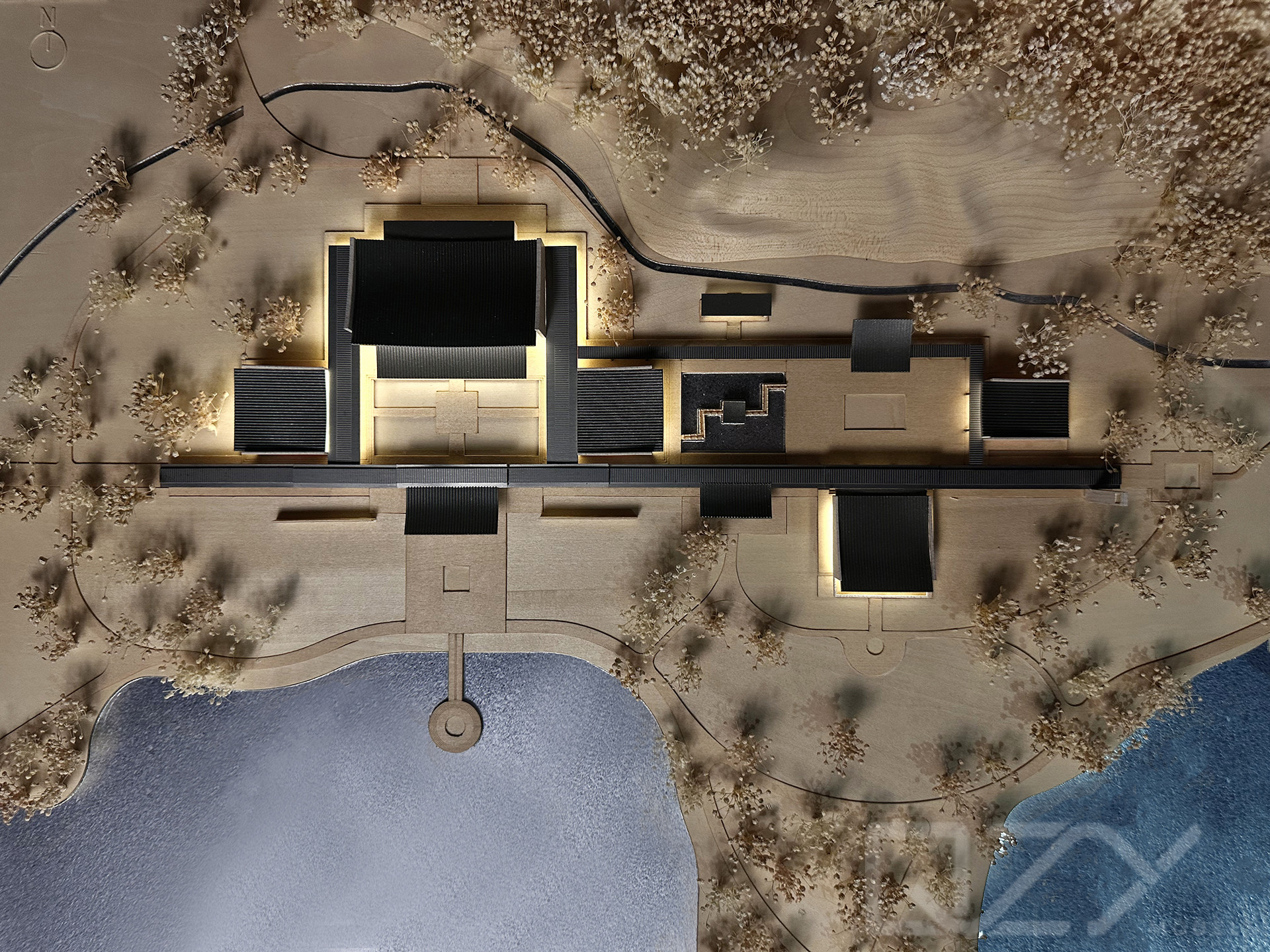 Hu Gong Cultural Exhibition Center Model Atelier Apeiron Architects 1/500