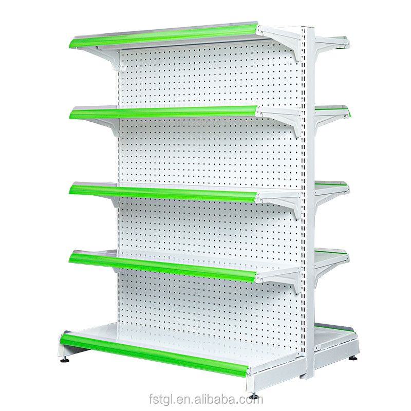 OEM ODM Rack For Grocery Store , Supermarket Metal Rack Cold rolled steel Material