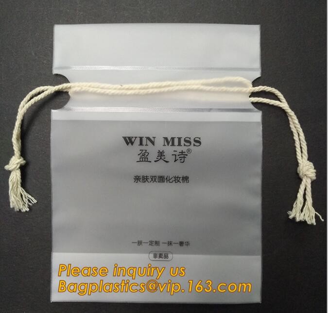Factory Custom made Environmental PVC clear packaging toy storage handle bag,plastic tote packaging bag with handles fro