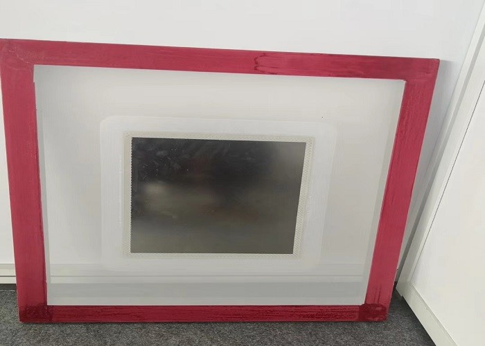 Different Size Aluminum Frame Screen Printing Frame With Mesh , Smooth Surface