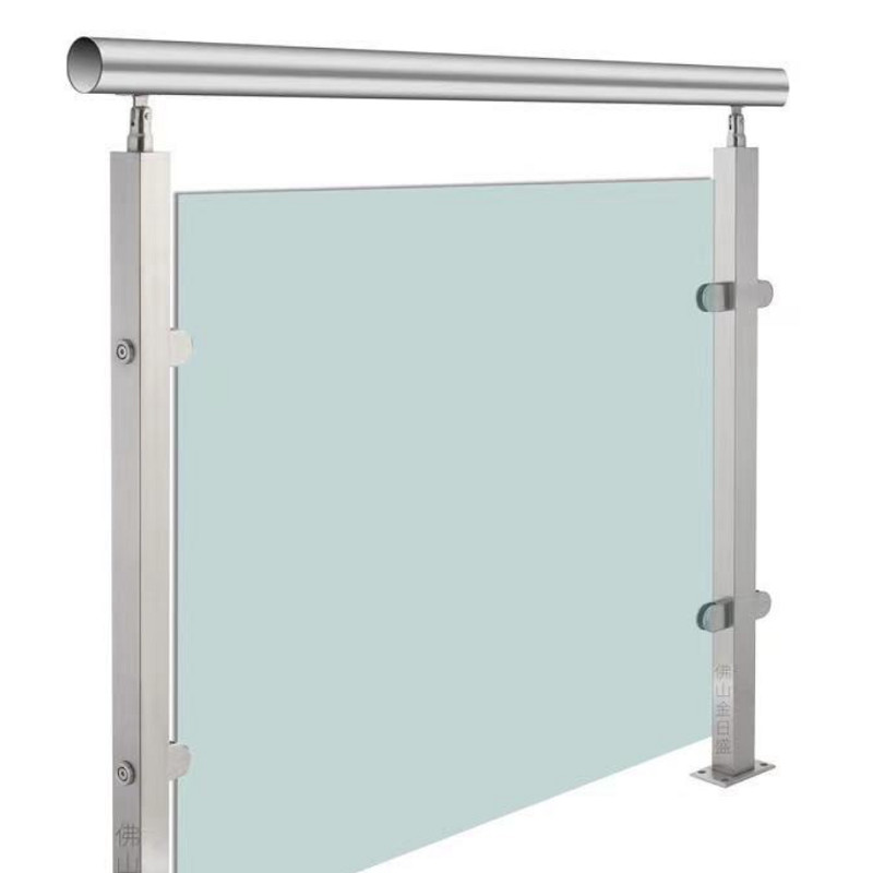 OEM Building Tempered Glass Swimming Pool Balcony Railing Glass 316 Clamp Spigot Fence