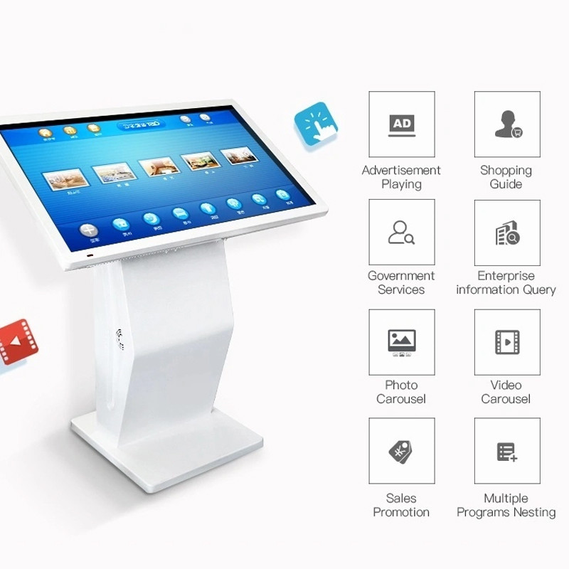 8GB 32in Touch Inquiry Machine Advertising Interactive Display Outdoor Touch Screen Kiosk
