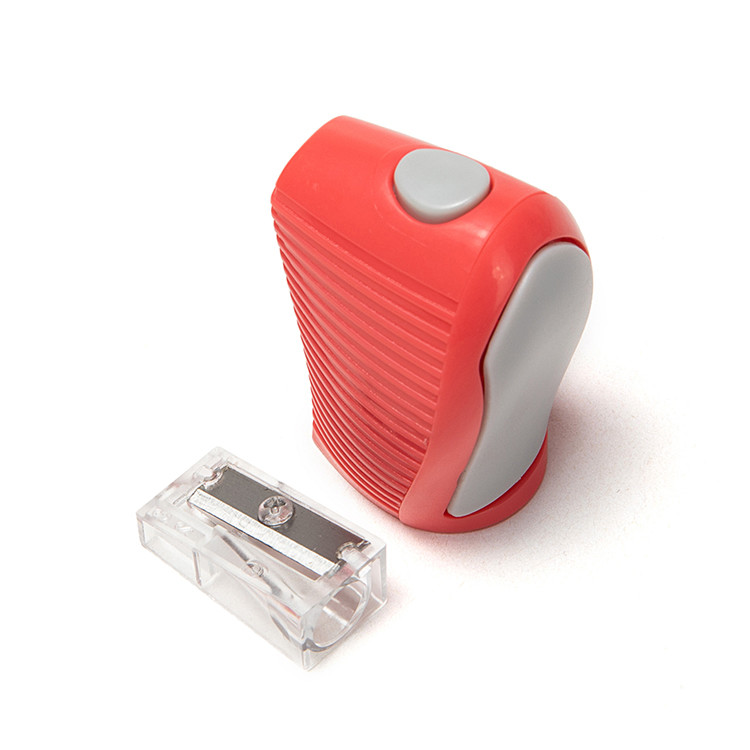 Teacher Artist Pencil Sharpener With Container Single Hole