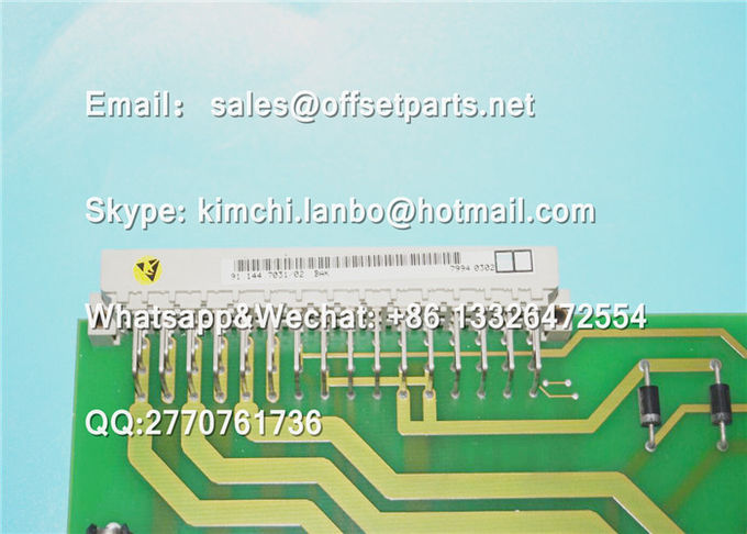 91.144.7031/02 BAK circuit board original used part of offset printing machine