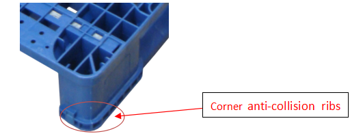 Nice Quality Injection Molding HDPE Medium Duty Plastic Pallet