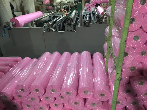 Home Hotel Non Woven 50 Pieces Per Roll Disposable Bed Cover Roll
