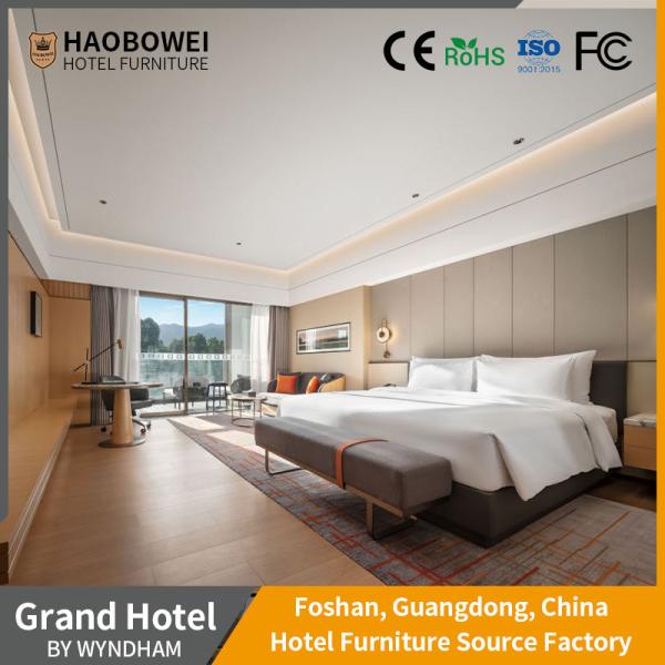 Five Star Resort Furniture Foshan Modern Luxury Style Bedroom Hotel With