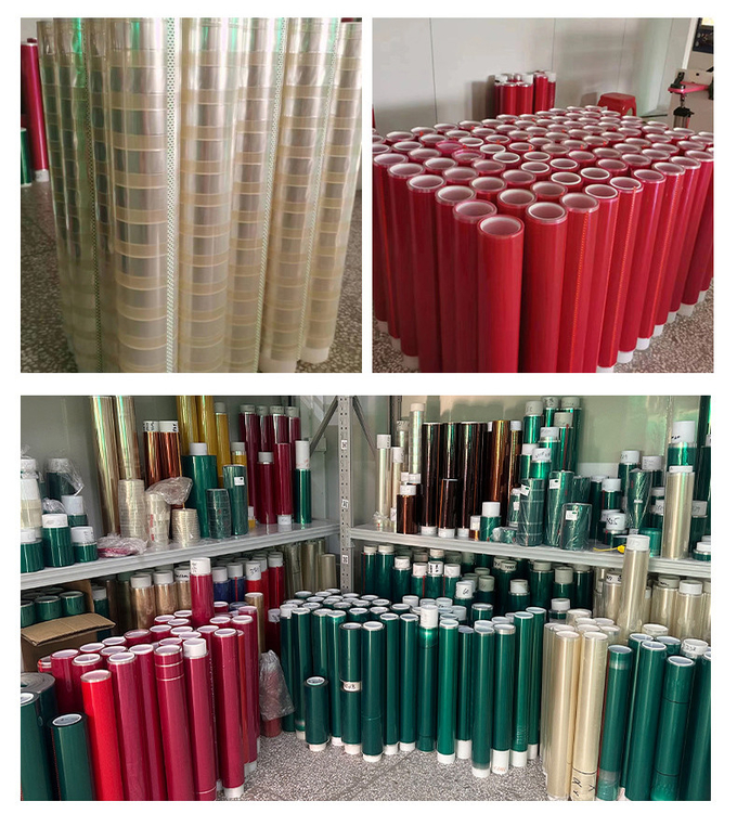 Kapton Double Sided Tape Tawny PI Film ESD High Temperature Tape