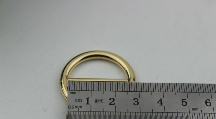Bag hardware accessories manufacturer 25 mm / 20 mm gold metal adjustable buckle for handbag/garment