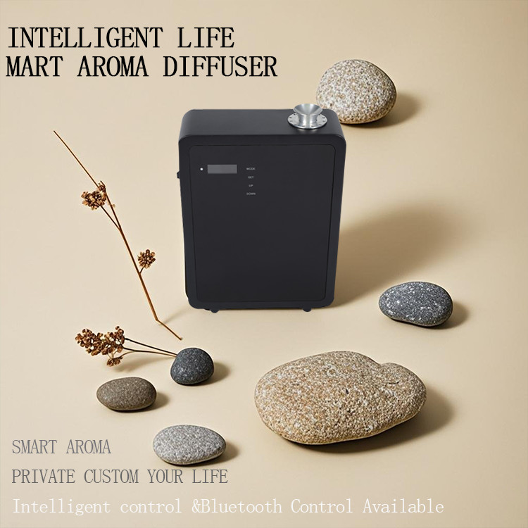 High Coverage 500 Ml Aroma Diffuser In Metal Casing Design For Black/White Customizable Option