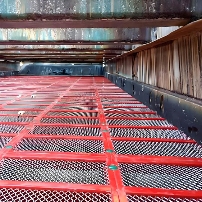 Woven 610*610 Slotted Self Cleaning Screen Mesh Anti Clog For Mining Equipment