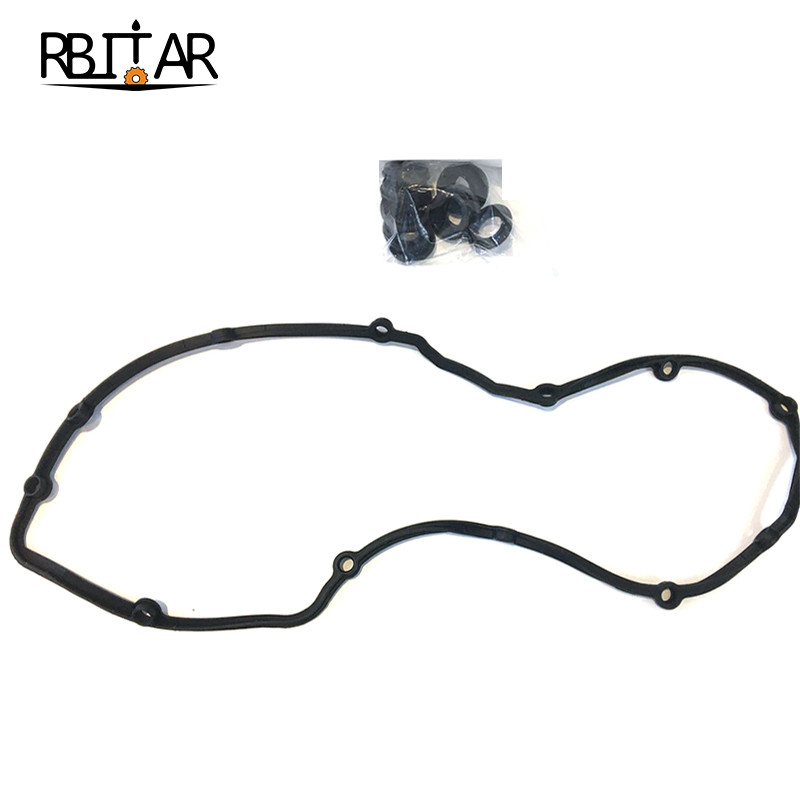 Auto Engine Cylinder Head Cover Gasket Kits 07C103484C 07C103483C For Bentley