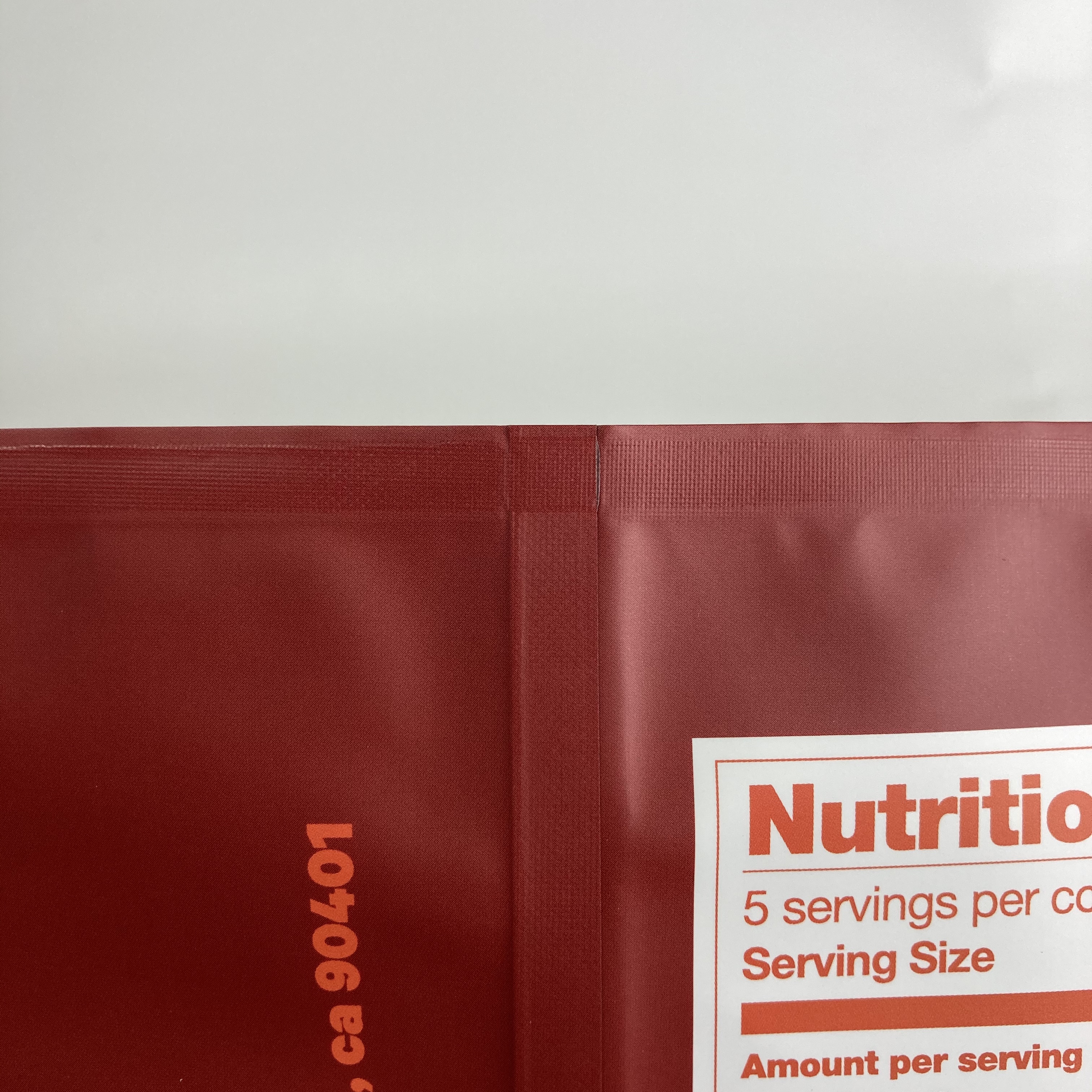 MOPP PET Chips Snack Packaging Bags Food Grade Back Seal Bags