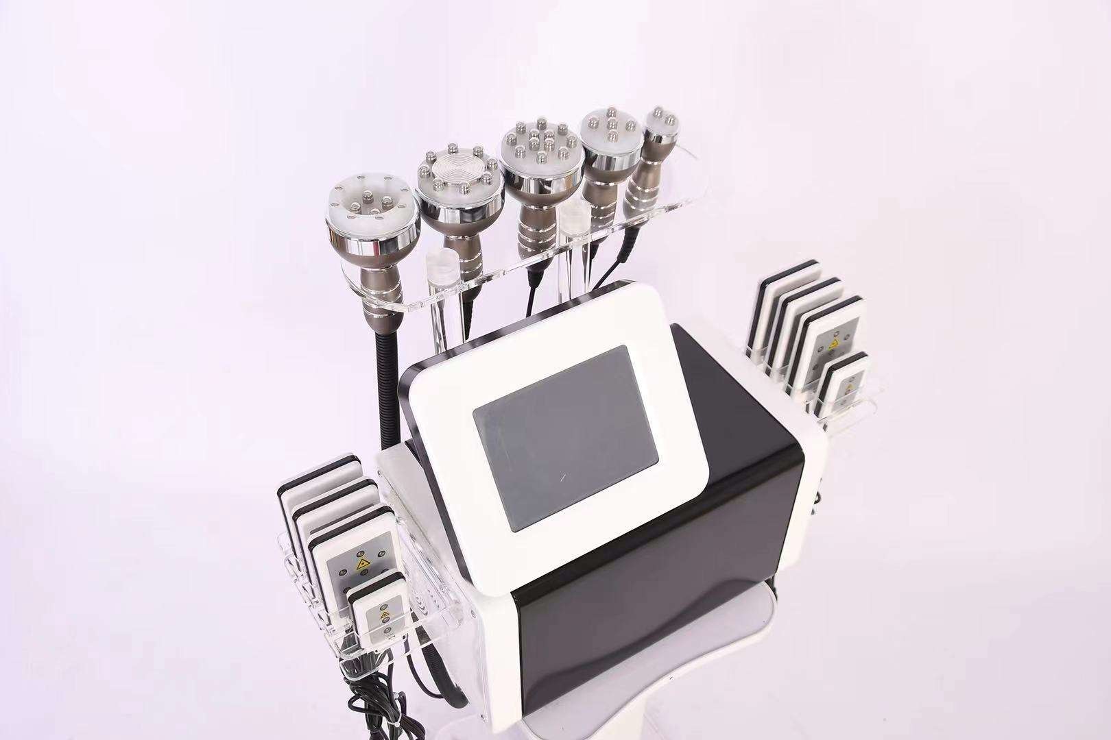 Vacuum Cavitation Cryolipolysis Slimming Machine 5 Handles RF Lipolaser