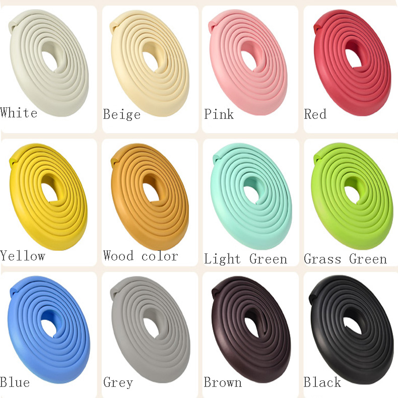 Silicone NBR Round L Shape Corner Guard for Baby Safety Material Type Nitrile Foam