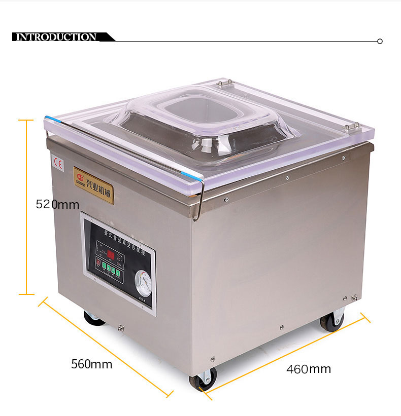 DZ-450 Desktop Commercial Vacuum Sealer For Dried Fruit and Fish Food Saver