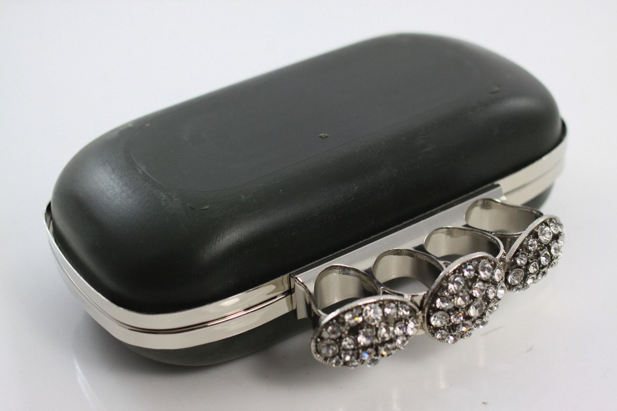 Customized Logo Rectangle Box Clutch Frames 198mm*115mm